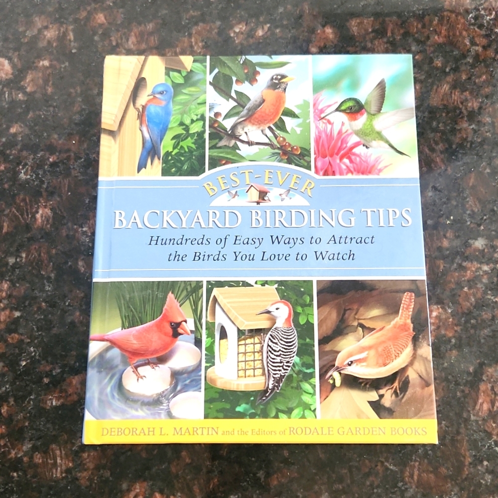 Backyard birding book